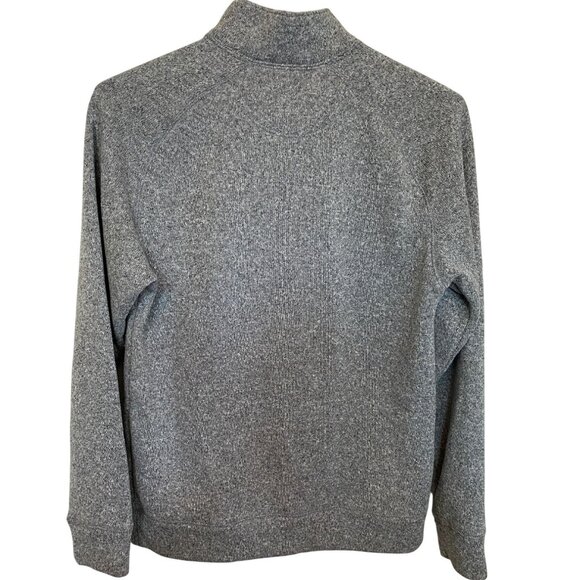 Old Navy Gray 1/4 Zip Pullover Sweater Mens Gorpcore Grandpacore CasualSize M - Picture 2 of 8